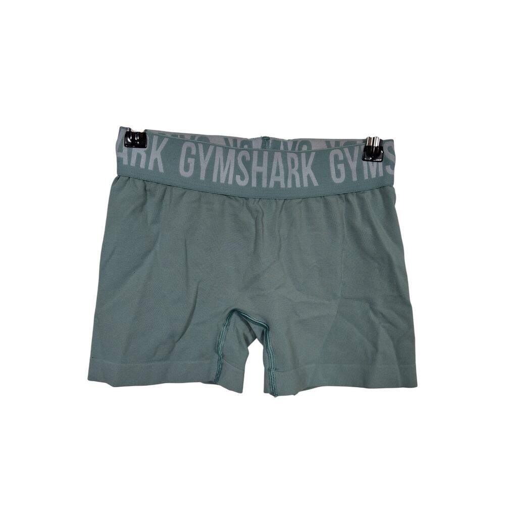 Gymshark Shorts Womens XS Light Green Vital Seamless Elastic Logo Waistband